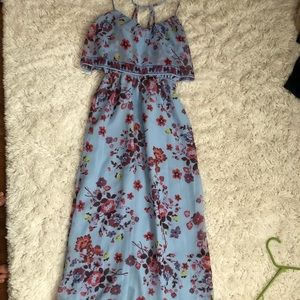 Princess Vera wang long floral dress